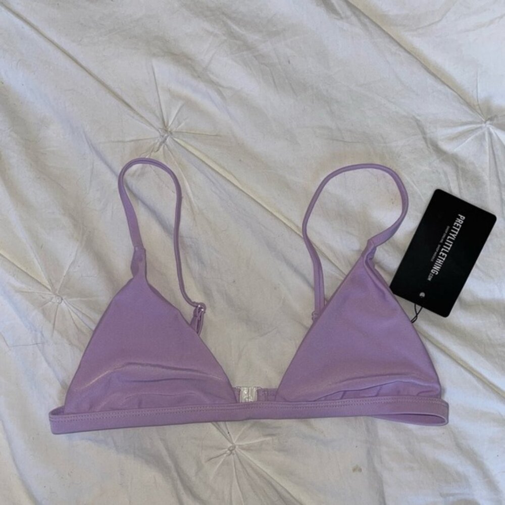 Pretty little thing bikini top size 8